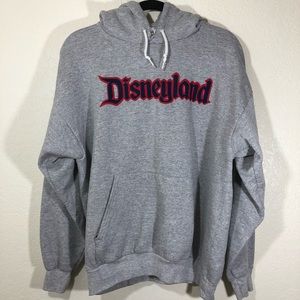 Vintage Disney Land resorts pullover grey hoodie